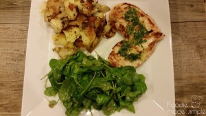 Chicken Paillard with Rosemary Potatoes and Germolata 12