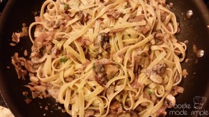 Fettuccine with Wild Mushrooms 10