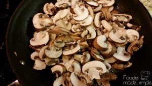 Mushrooms, Caramelized Onions, and Goat Cheese Pasta 3