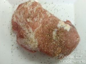 Pork Tenderloin with Honey-Mustard Sauce 1