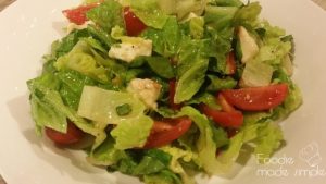 Romaine Caprese Salad with Basil Vinaigrette