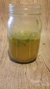 Romaine Caprese Salad with Basil Vinaigrette