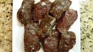 Seared Elk Medallions with Blackberry Balsamic Sauce 8