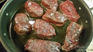 Seared Elk Medallions with Blackberry Balsamic Sauce 9