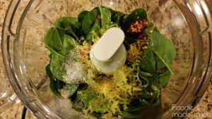 Spinach Pesto Pasta with Chicken Sausage 1