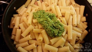 Spinach Pesto Pasta with Chicken Sausage 9