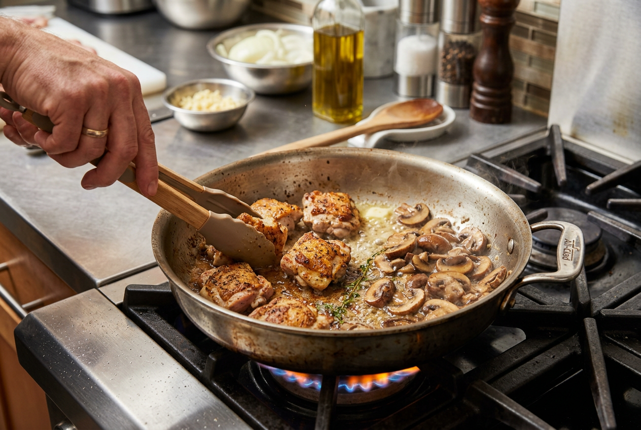 21 Day Fix Chicken and Mushroom Marsala 05