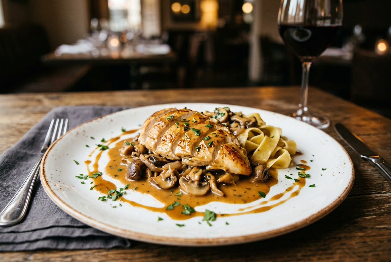 21 Day Fix Chicken and Mushroom Marsala 21 Day Fix Recipe