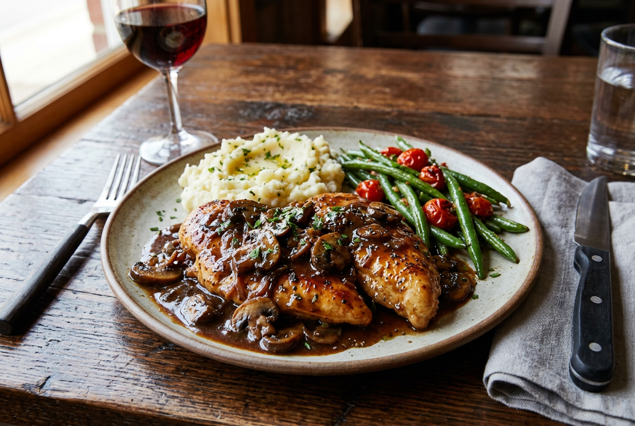 21 Day Fix Chicken and Mushroom Marsala 04